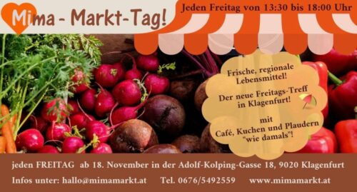 Freitag ist Markttag in der MiMa!